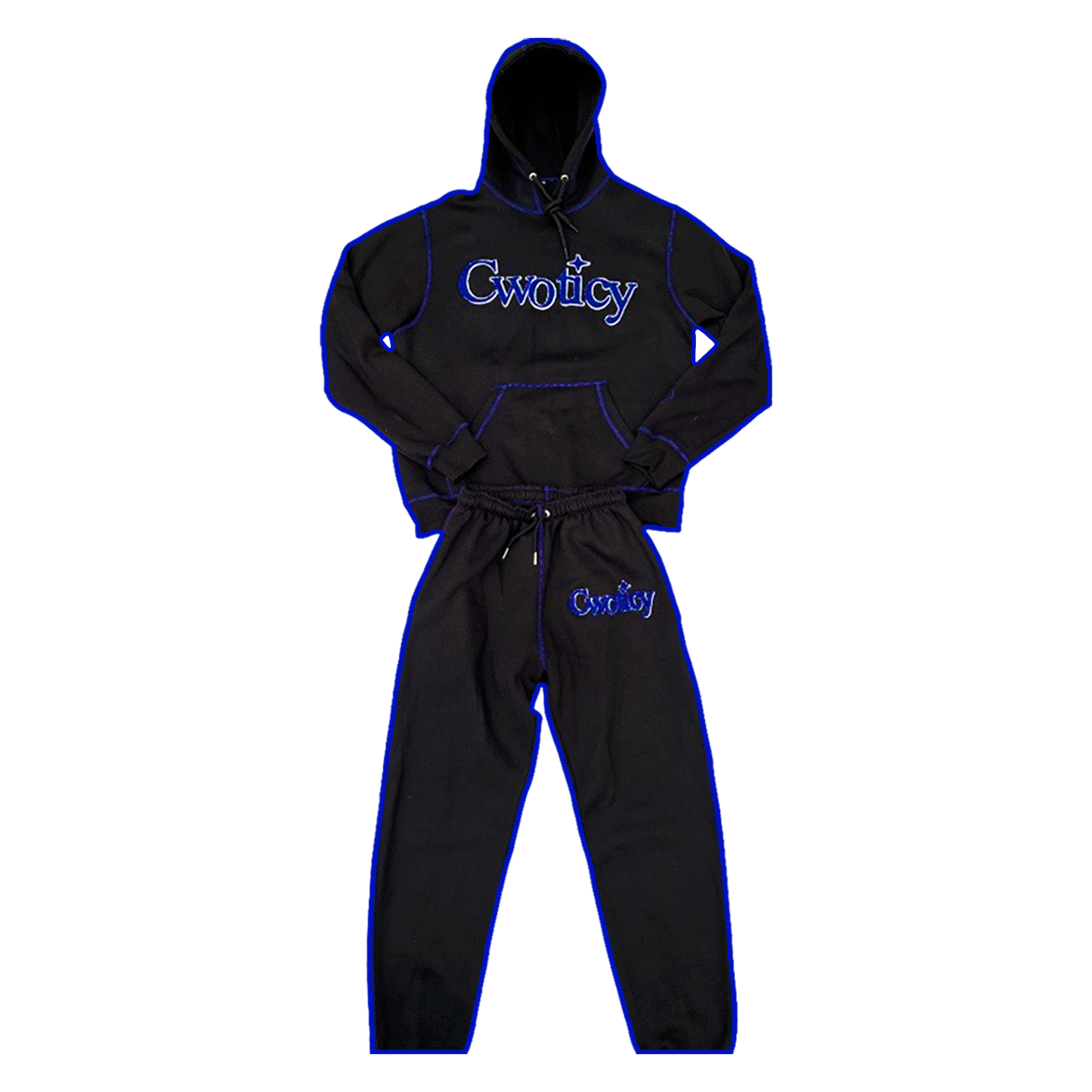 BLACK TRACKSUIT